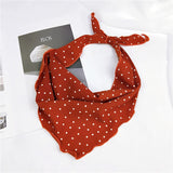 Elegant Dot Print Scarf