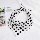 Elegant Dot Print Scarf