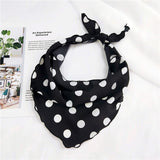 Elegant Dot Print Scarf