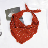 Elegant Dot Print Scarf