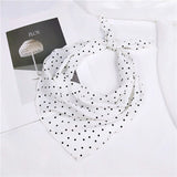 Elegant Dot Print Scarf