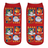 3D Print Cartoon Emoji Socks