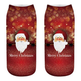 3D Printed Funny Cartoon Christmas Socks