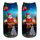 3D Printed Funny Cartoon Christmas Socks