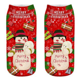 3D Printed Funny Cartoon Christmas Socks