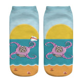 3D Cute Beauty Animal Socks 1