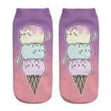 3D Cute Beauty Animal Socks 1