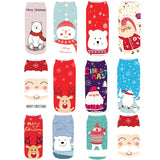 3D Cartoon Funny Christmas Socks