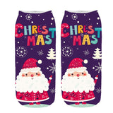 3D Cartoon Funny Christmas Socks