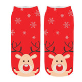 3D Cartoon Funny Christmas Socks