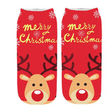 3D Cartoon Funny Christmas Socks