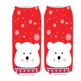 3D Cartoon Funny Christmas Socks